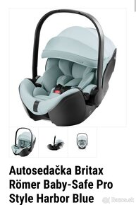 Britax Römer Baby Safe PRO HARBOR BLUE - 10