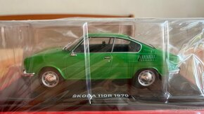 Škoda 105, 110r, 130 rs, 1000,Tatra 603, 613 Hachette 1:24 - 10