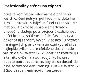 Huawei watch GT 2 cierne panske - 10