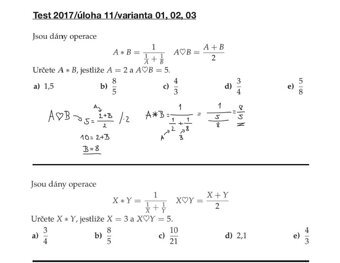 Masarykova univerzita podklady na prijímačky VSP - 10