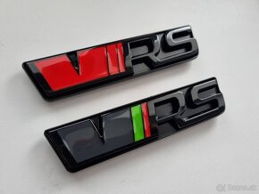 SKODA VRS LOGO RS NAPIS ZNAK RS - 10