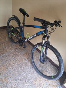 Horský bicykel 27.5 kolesá kotúčové brzdy MTB Rockrider 520 - 10