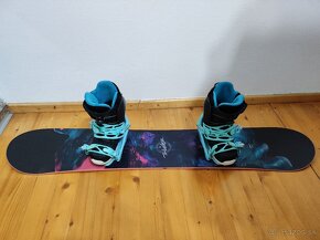 Predám dámsky snowboard komplet - 10