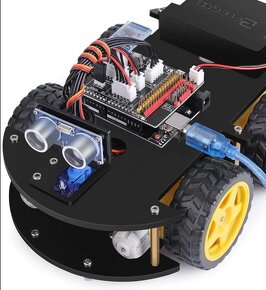 Nová Arduino stavebnica - Smart Robot autíčko - 10