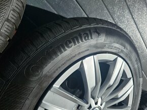 Zimná Sada Volkswagen TIGUAN Continental 215/65 R17+TPMS - 10