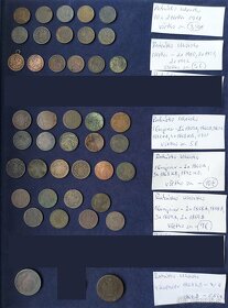Zbierka mincí - Rakúsko Uhorsko prvá a druhá emisia - 10