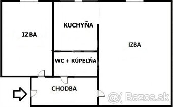 Na prenájom útulný 2-izbový byt na Bencúrovej ulici v Košici - 10