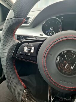 VOLANT VOLKSWAGEN R RLINE GTD GTI - KOZA / KARBÓN - 10