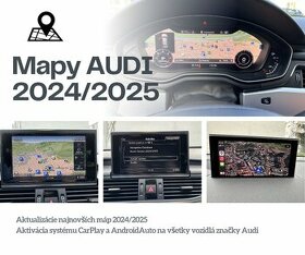 Aktualizácia navigácie AUDI Mapy 2025 Carplay - 10