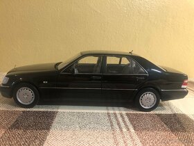 1:18 - MERCEDES-BENZ S600 -W140- NOREV HQ - BLACK - 10