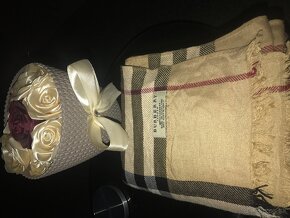 BURBERRY originál  100%Kasmirovy salik - 10