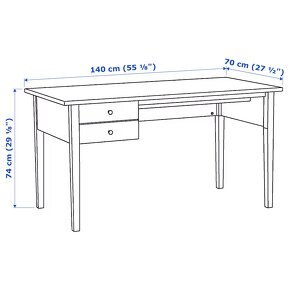 Pevný pracovný stôl IKEA ARKELSTORP - 10