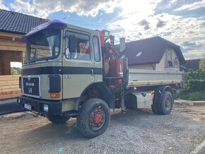 Man 19/321 4x4 hydraulicka ruka+sklapac - 10