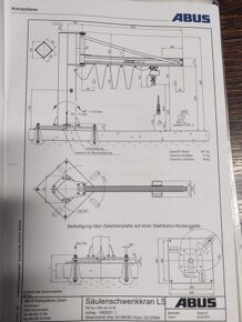 žeriav Abus LS  500 kg, r. 2019 - 10