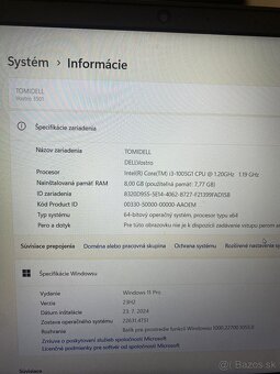 DELL Vostro 3501 / 256Gb + 1Tb SSD - 10