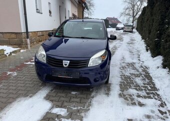 Dacia Sandero 1,2i/16V klima , 1 Majitel benzín manuál 55 kw - 10