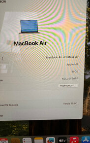 Apple Macbook Air M2 2022 ako nový - 10