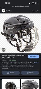 Hokejova Prilba Bauer Reakt 150 Combo - 10