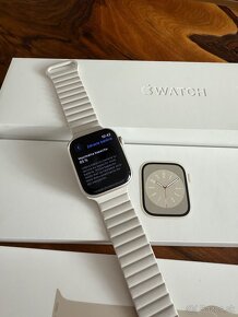 Apple Watch 8 45mm Starlight komplet balenie - 10