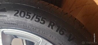 Predám letnú sadu alu disky Ford 5x108 R16 ,205/55 R16 - 10