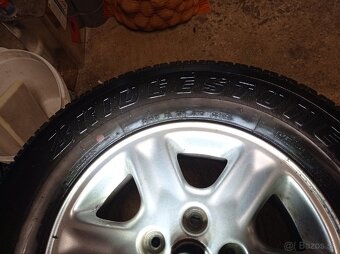 Predám disky a pneumatiky 195/80r15 na land Rover freelander - 10