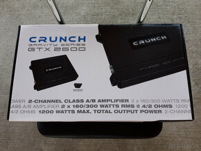 CRUNCH GRAVITY - zosilňovač 2x300W RMS/2Ohm,1x600W RMS/4Ohm - 10