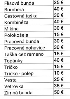 Predám rôzne auto-oblečenie za POLOVIČNÉ CENY - 10