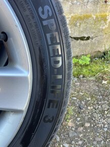 5x112 r16 elektróny VW + letné 205/55 r16 Semperit - 10