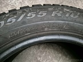 205/55r16 zimné 4 ks PIRELLI dezén 6,6 - 5,6 - 10