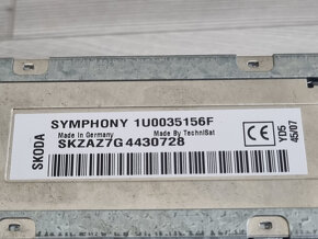 Skoda Symphony CD mp3 2007 - 10