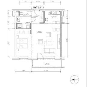 PREDAJ 2-IZB. BYT S BALKÓNOM, STUPAVA l č. 4/13 - 10