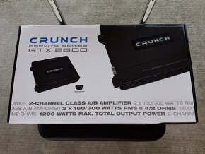 CRUNCH GRAVITY - zosilňovač 2x300W RMS/2Ohm,1x600W RMS/4Ohm - 10