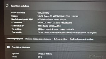 Notebook LENOVO IdeaPad 14" - 10