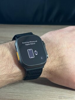 NOVÉ Apple Watch Ultra 2 BLACK TITAN + ZÁRUKA - 10