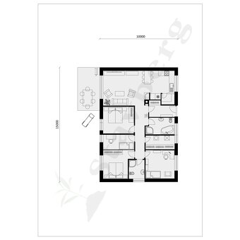 Budúca Novostavba 3i RD + 2 garáž, pozemok 550 m2 (5i) - 10