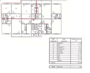 3izb, Súmračná, 82m2, loggia, pekný výhľad, možnosť prerobiť - 10