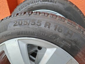 org. Audi disky 5x112 R16 s pneu 205/55 R16 - 10