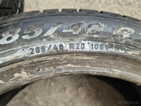 285/40 r20 + 255/45 r20 zimné 4 ks PIRELLI dezén 5,8-5,3 mm - 10