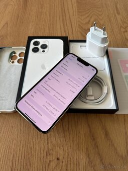 iPhone 13 Pro 256 gb Silver - komplet príslušenstvo, zaruka - 10