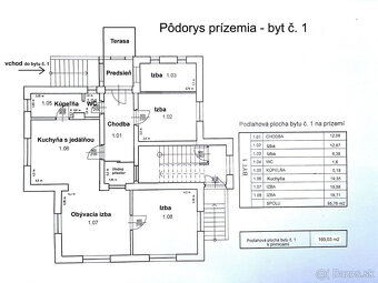 4-izbový byt 169 m2, so záhradou 342 m2 vo vile v Trenčíne - 10