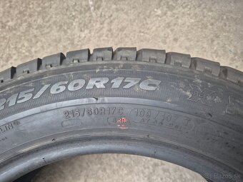 215/60 r17C letné 4 ks MICHELIN dezén 10-9,5 mm - 10