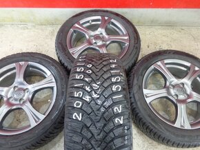 Kia Stonic /  Hyundai Bayon  zimna sada kolies 205/55R17 - 10