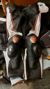 Pánske kožené moto nohavice Dainese veľ. 56 - 10