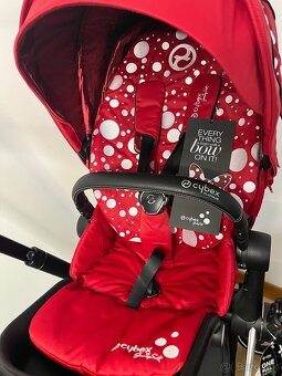 Poťah Cybex Priam 4.0 petticoat red by Jeremy Scott - 10