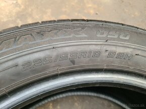 225/55r18 letné 4 ks DONLOP dezén 8-7,8 mm DOT2022 - 10