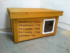 Psia búda, domčeky pre mačky - 10