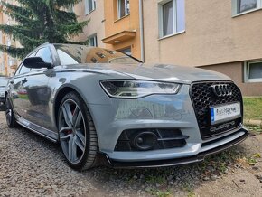 AUDI A6 SPOJLER LIPKO SPLITER POD PREDNY NARAZNIK - 10