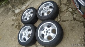 ALU disky 5x112 R16 s podlozkami na zmenu rozte 5x100 - 10