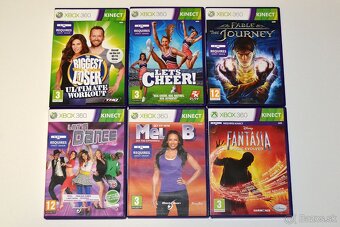 Kinect hry pre Xbox 360 Just Dance, Zumba, Sports, Dance Cen - 10