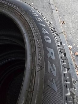 Zánovné Zimne pneumatiky 285/40 r21 Pirelli - 10